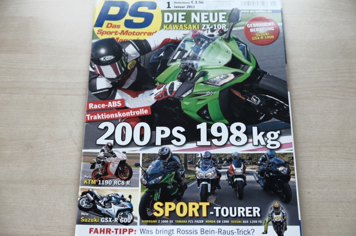 Deckblatt PS Sport Motorrad (01/2011)